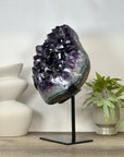 Huge Amethyst Cluster with Large Deep Purple Crystals - MWS3040