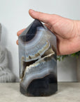 Uruguayan agate Stone Tower Geode - STP0190