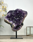Large Natural Amethyst Stone Crystal Specimen for Home Decor - MWS2830