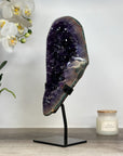 Large Natural Amethyst Specimen with Colorful Jasper Matrix - MWS1744