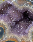 Beautiful Amethyst & Agate Stone Geode - MWS1503