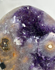Natural Uruguayan Amethyst Crystal Cluster with Stalactite Eye Formation - MWS2429