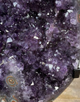Beautiful Natural Amethyst, Metal Stand Included - MWS1916