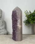 Large Natural Amethyst Stone Tower - STP0193