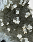Top Quality Green Sugar Amethyst Specimen with Calcite inclusions - MWS1824