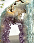 Unique Jasper & Amethyst Portal, Stand Included - MWS2325