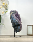 Natural Uruguayan Amethyst Geode on Stand - MWS2980
