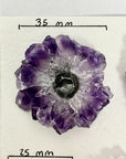 Wholesale Stalactite Slices for Jewelry Making - Bulk Flat Set - STS0037