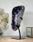 Deep Purple Amethyst Geode, Top Quality Uruguayan Amethyst Geode - MWS1822