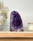 Natural Amethyst Cathedral with Polished Edges - CBP1128