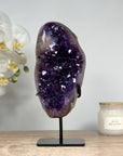 Top Quality Natural Amethyst Cluster with Agate Shell - MWS1414