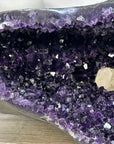 Huge Natural Amethyst Geode with Calcite Formations - STGE0089