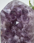 Amethyst Stone Tower with Huge Crystals - STP0145