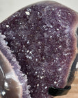 Natural Amethyst Geode, Stunning Metallic Stand Included - MWS1753