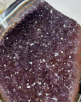 Unique Natural & Banded Agate Geode, Premium Uruguayan Crystals - MWS1975
