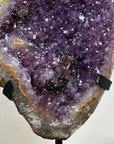 XXL Natural Amethyst Geode with Beautiful Hematite Inclusions - MWS1497