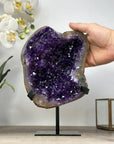 Top GRade Natural Deep Purple Amethyst Geode - MWS2035