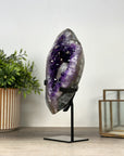 Natural Amethyst Geode with Calcite Crystal Formation - MWS2164