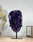 Stunning Deep Purple Natural Amethyst Geode - MWS1808