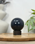 Quartz & Agate Sphere Geode with Crystal Interior - SPH0196
