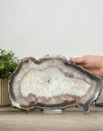 Polished Quartz Stone Slice for Home Decor - SLC0013