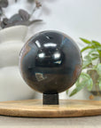 Large NaturalAmethyst & Agate Sphere Geode - SPH0166
