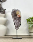 Natural Rare Sugar Amethyst Crystal Cluster on Stand - MWS3389