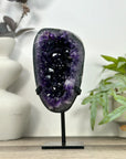 Deep Purple Natural Uruguayan Amethyst Geode - MWS3205
