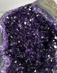 XXL Unique Natural Top Quality Amethyst Geode Statement Piece - MWS3282