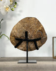 Brown Tone Druzy Agate Geode for Home Decor Display - MWS2675