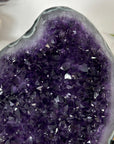 Top Grade Natural Amethyst Stone Statement Piece with Green Jasper Shell - MWS3062