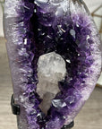 Natural Amethyst Geode with Calcite Crystal Formation - MWS2164