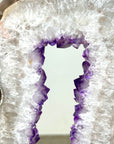 XL Natural Agate & Amethyst Geode Slice Portal - MWS2119