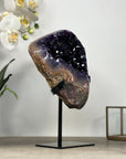 A+ Grade Deep Purple Amethyst Geode - MWS2027