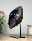 Deep Purple Natural Uruguayan Amethyst Geode - MWS1554