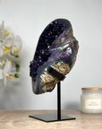 A+ Grade Natural Uruguayan Amethyst Geode - MWS1525