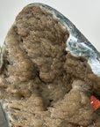 Natural Geode Mineral Specimen with Druzy Crystal Formations - MWS2678
