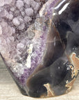 Uruguayan Sugar Amethyst & Agate Statement Piece for Home Decor - CBP1433