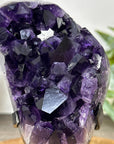 Top Quality Natural Amethyst Crystal Cluster on Stand - MWS3257