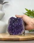 Natural Amethyst Self Standing Cathedral - CBP1294
