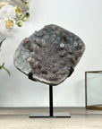 Rare Quartz Druzy & Jasper Stalactite Formation - MWS2842