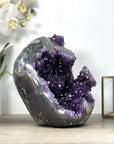 Large Amethyst Geode with Beautiful Stalactite Formations - CBP1223
