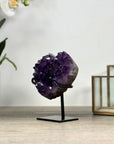 Natural Deep Purple Amethyst Stone Carving - HST0299