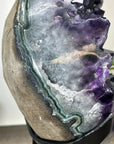 Huge Amethyst Cluster with Large Deep Purple Crystals - MWS3040