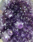 Natural Amethyst Geode with Large Crystal - MWS2300