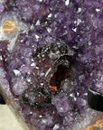 XXL Natural Amethyst Geode with Beautiful Hematite Inclusions - MWS1497