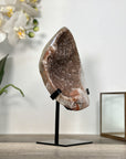 Brown Tone Quartz Geode Mineral Specimen for Home Decor - MWS2626