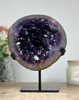 Deep Purple Natural Uruguayan Amethyst Geode - MWS1554