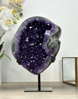 Top Grade Quality Amethyst Stone with Metallic Stand - MWS2455