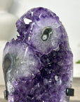 Amethyst Crystal Stone with Stalactite Eyes Fomations - MWS3271